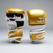 Joyagear Performance MMA Handschuhe Weiß/Gold