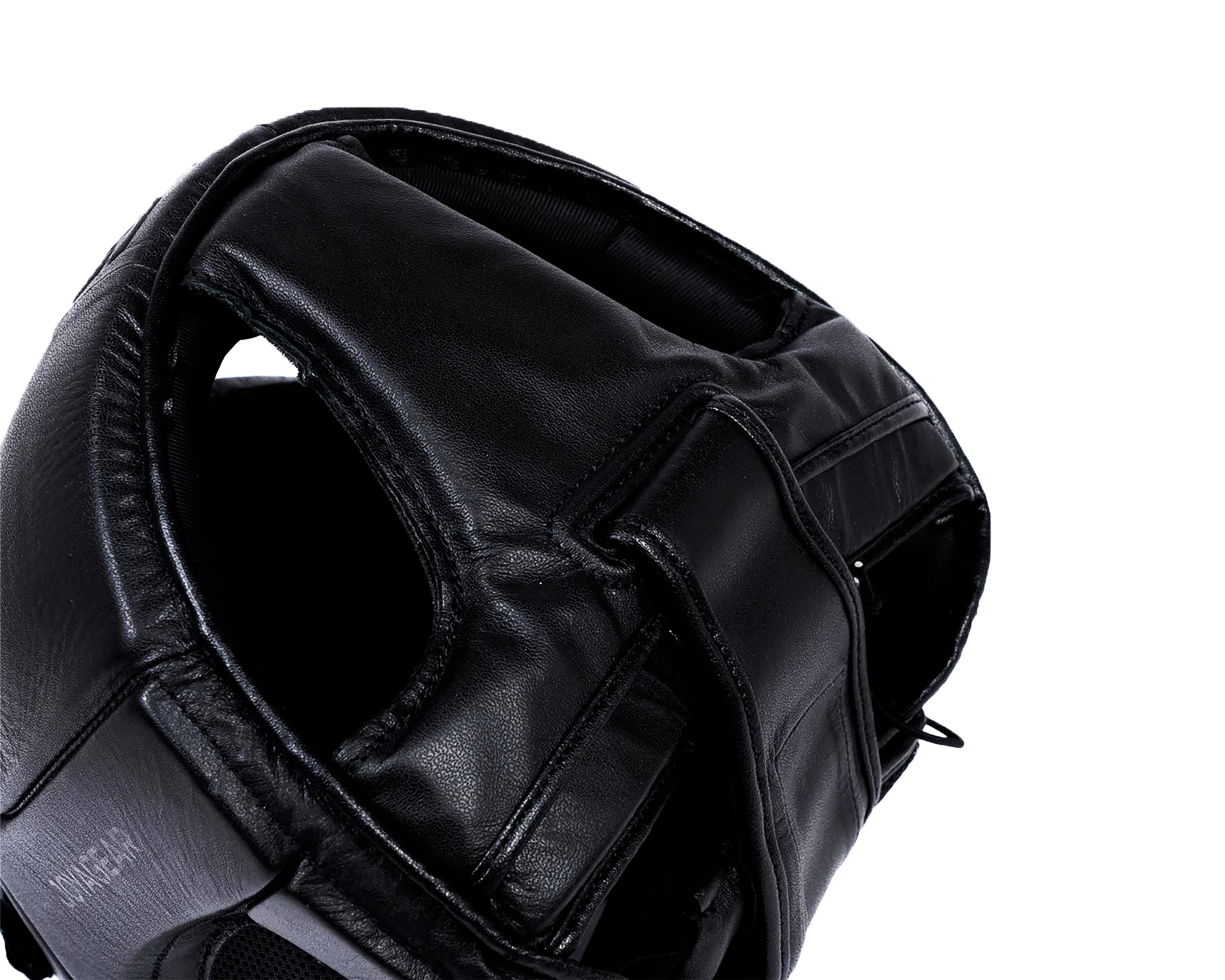 Joyagear Elite Performance Kopfschutz Leder Schwarz