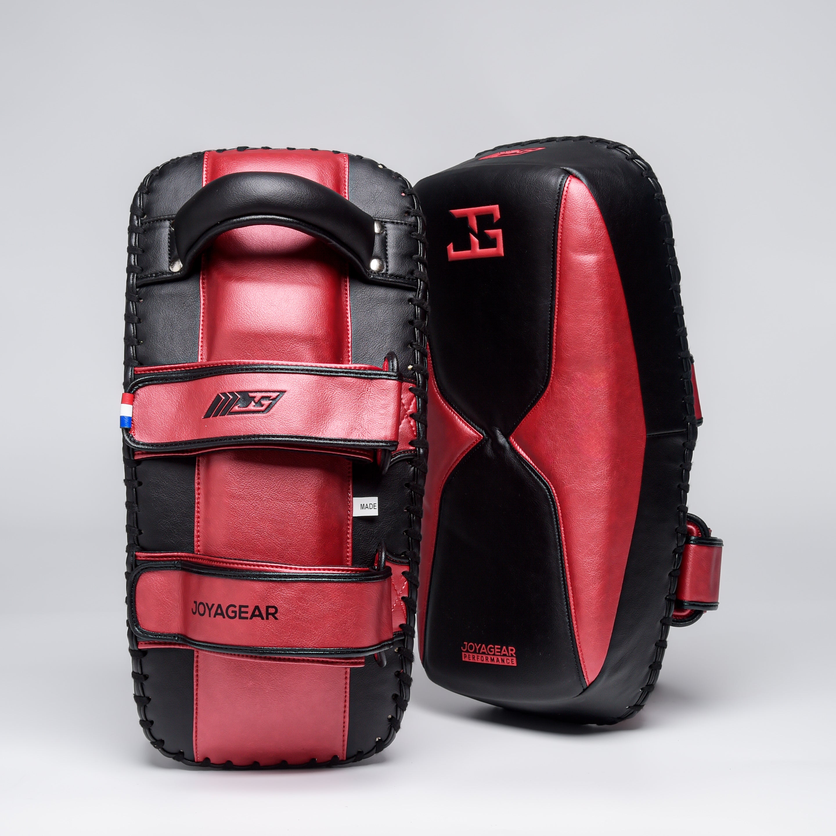Joyagear Performance Thai Pads Schwarz/Rot