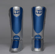 Joyagear Performance Schienbeinschützer Blau/Silber