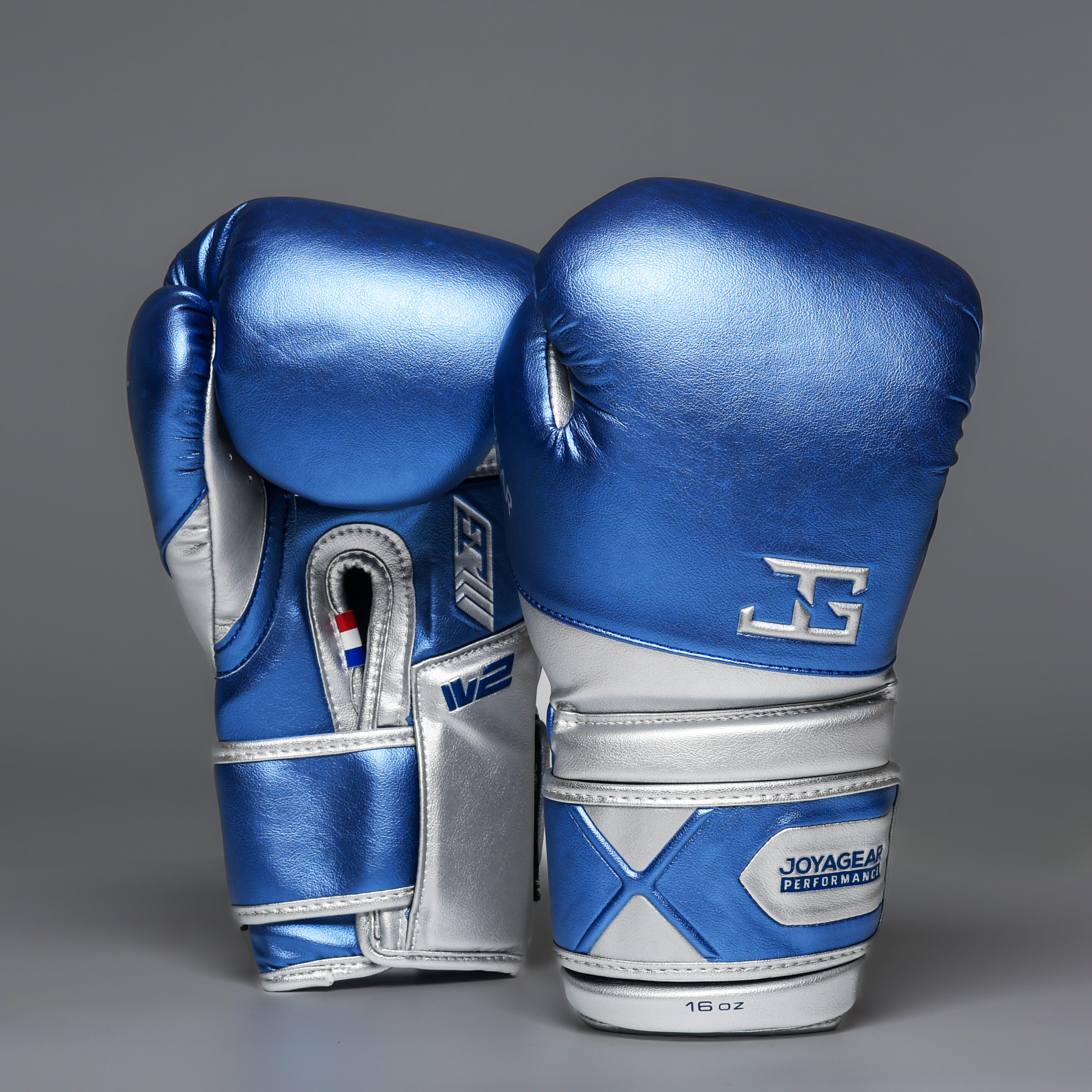 Joyagear Performance V2 Boxhandschuhe Blau/Silber