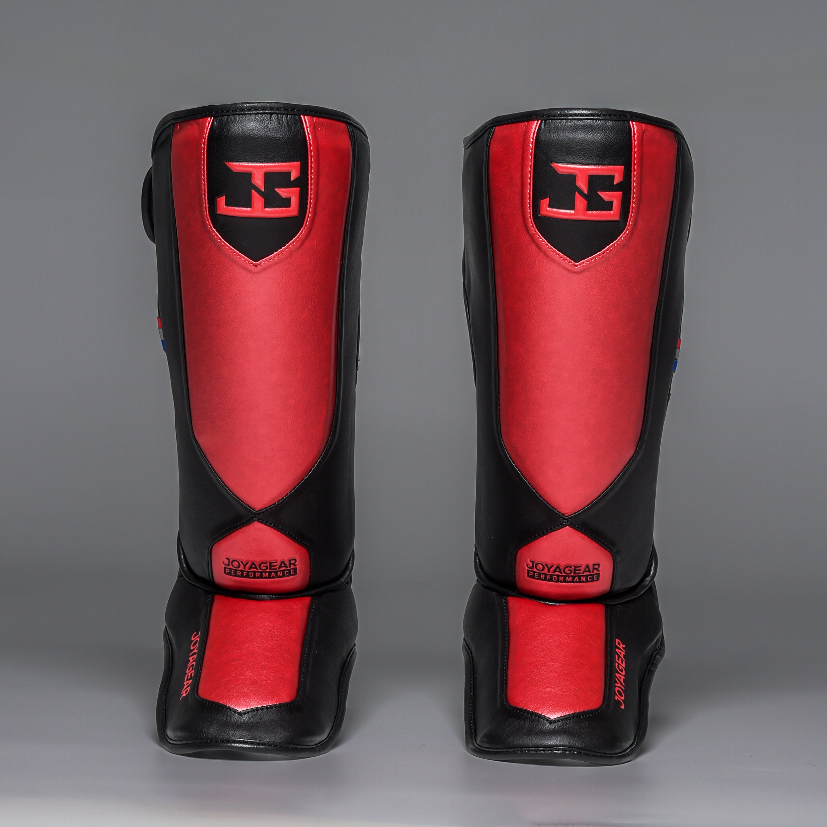 Joyagear Performance Schienbeinschoner Schwarz/Rot