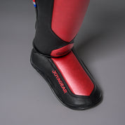 Joyagear Performance Schienbeinschoner Schwarz/Rot