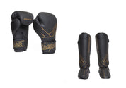 Joyagear Essential Kickbox-Set Schwarz/Gold