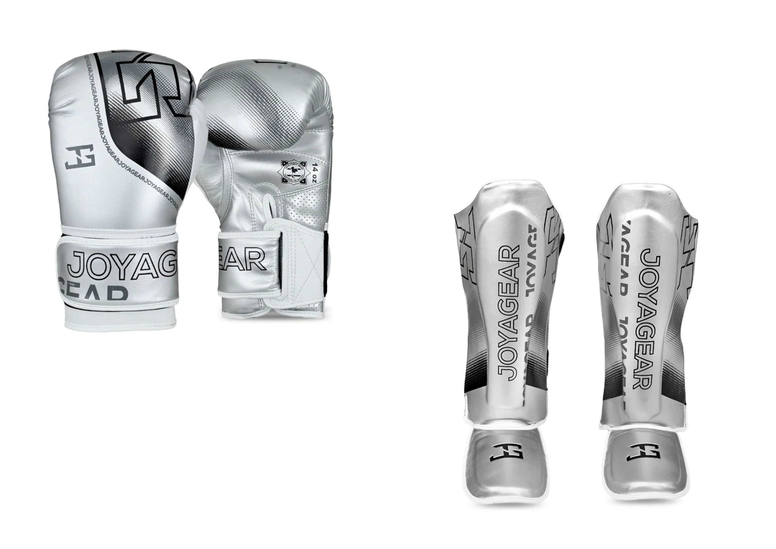 Joyagear Evolution Kickbox-Set Silber