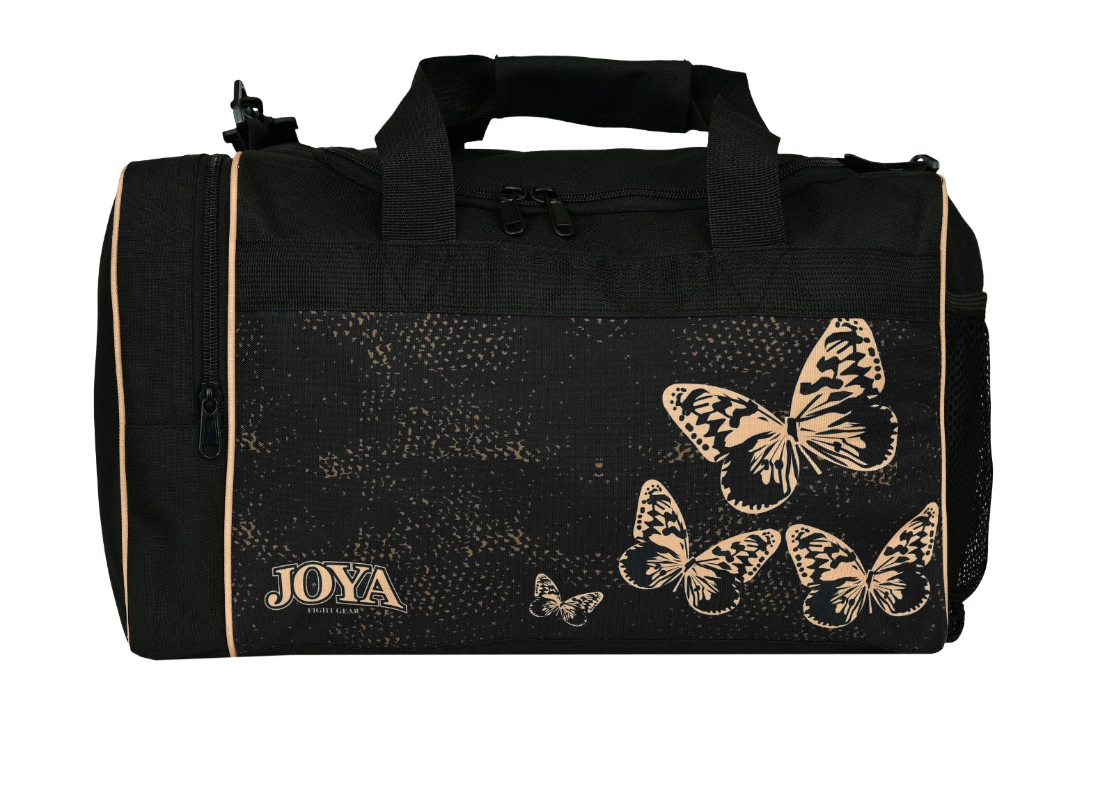 Joya Kinder Schmetterling Sporttasche – Schwarz/Gold