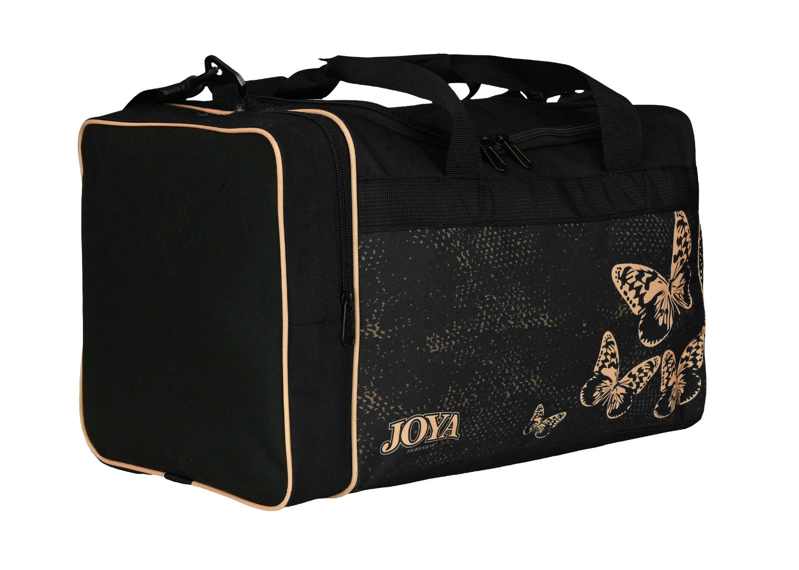 Joya Kinder Schmetterling Sporttasche – Schwarz/Gold