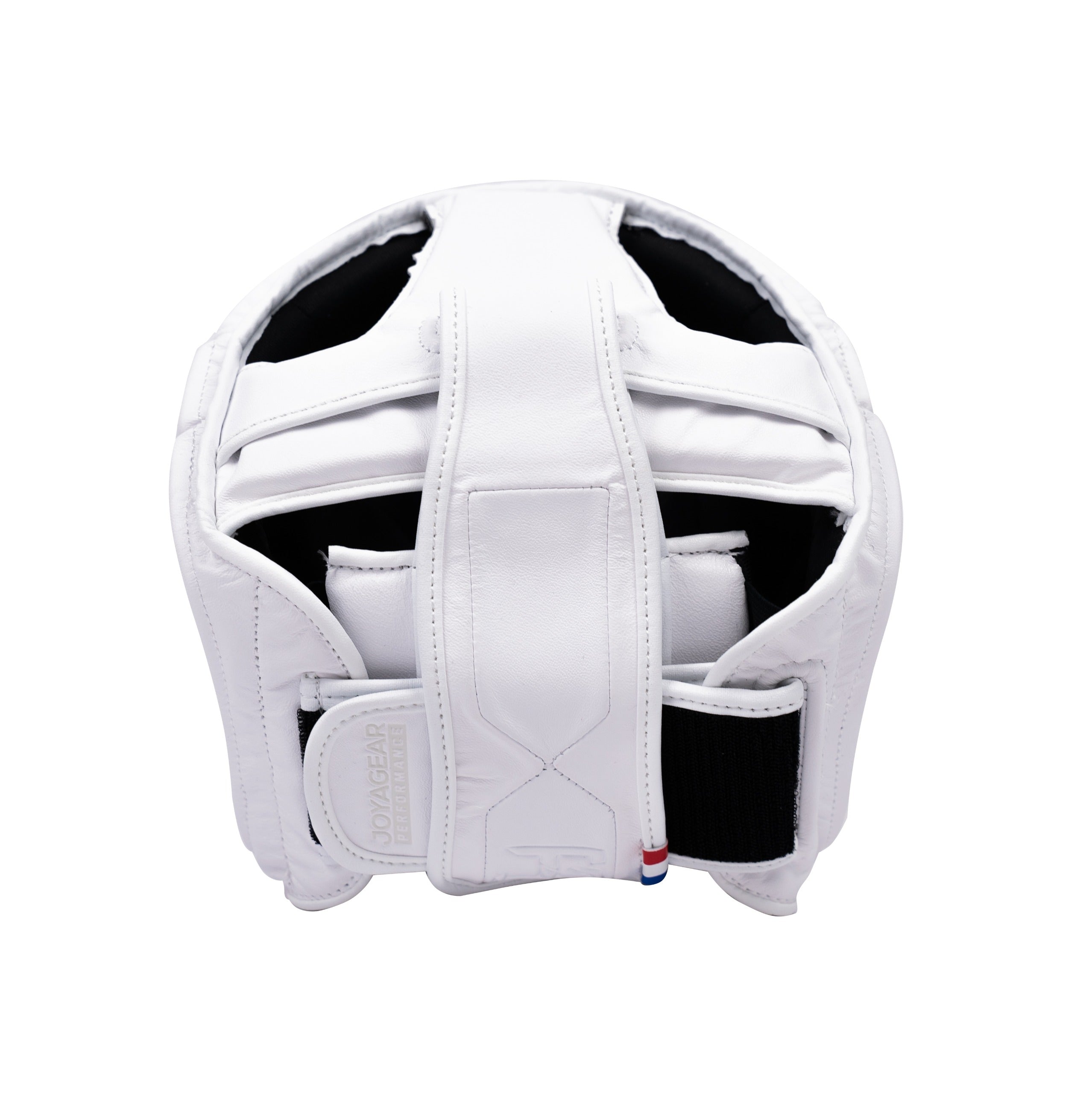 Joyagear Elite Performance Kopfschutz Leder Weiß