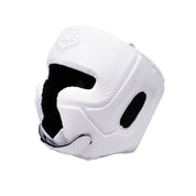 Joyagear Elite Performance Kopfschutz Leder Weiß