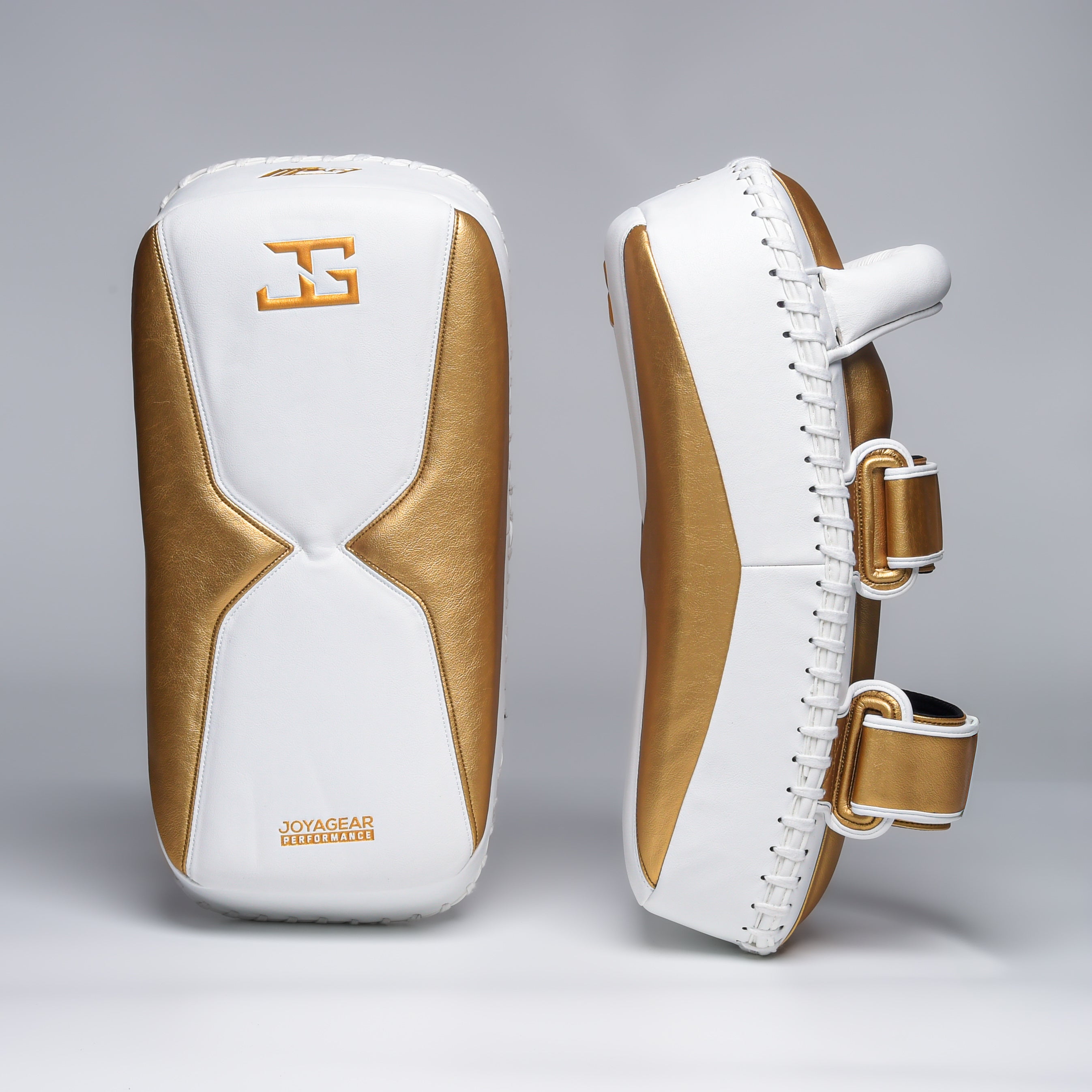 Joyagear Performance Thai Pads Weiß/Gold