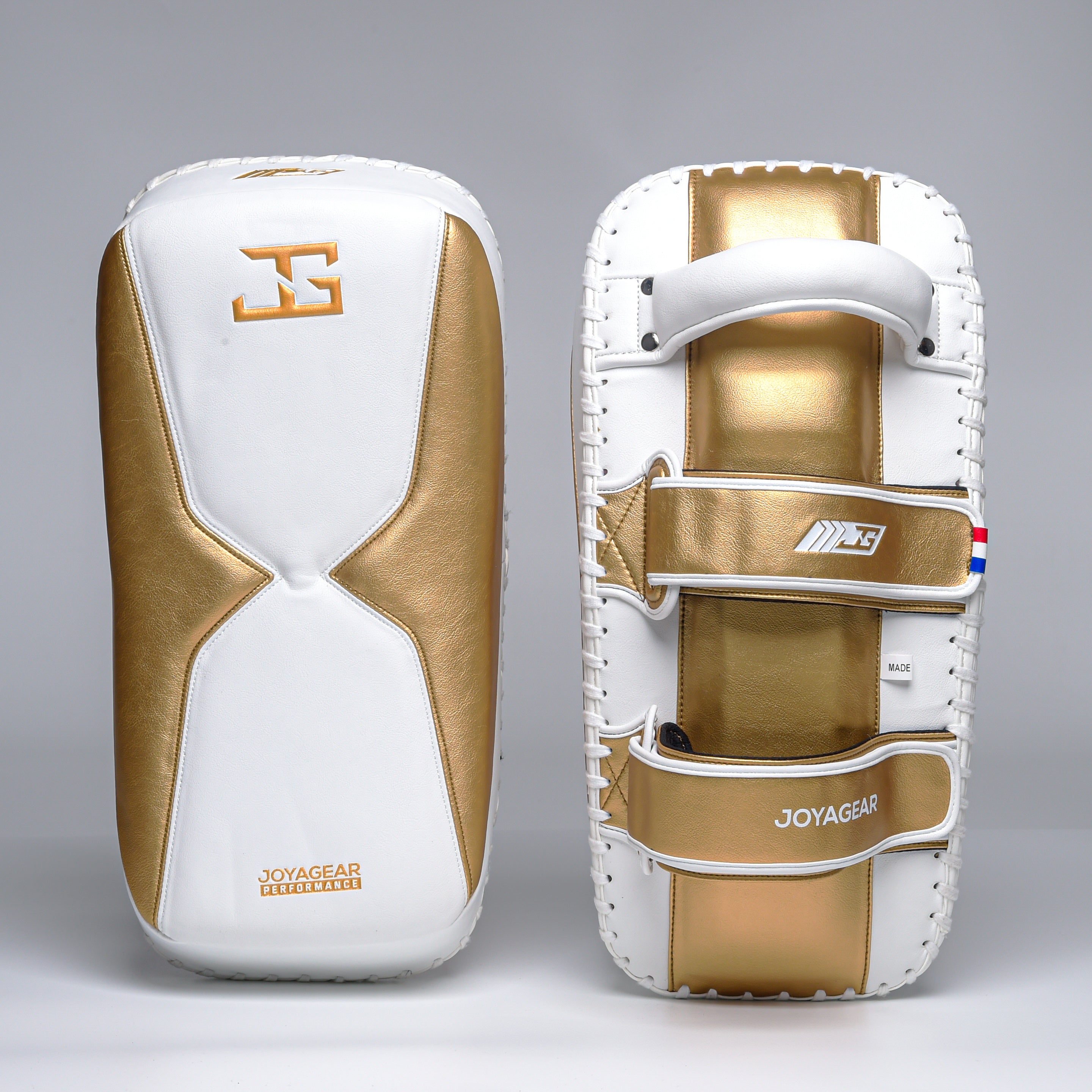 Joyagear Performance Thai Pads Weiß/Gold