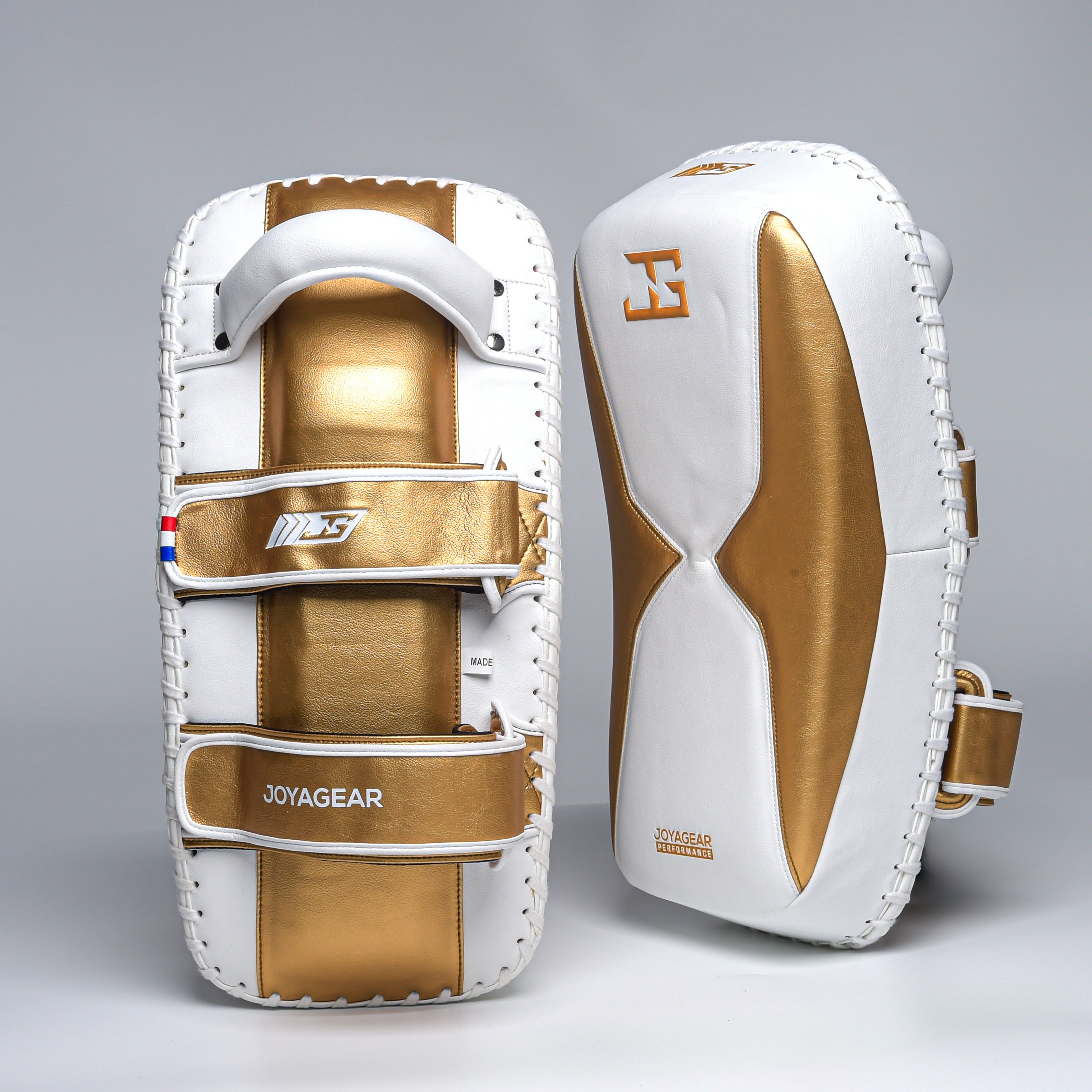 Joyagear Performance Thai Pads Weiß/Gold