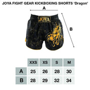 Joya Kickboxhose - Dragon - Weiß