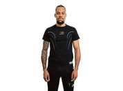 Joyagear "Evolution" Baumwollshirt – Schwarz/Weiß