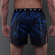 Joyagear Elite High Split MMA Short  Blau
