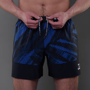 Joyagear Elite High Split MMA Short  Blau