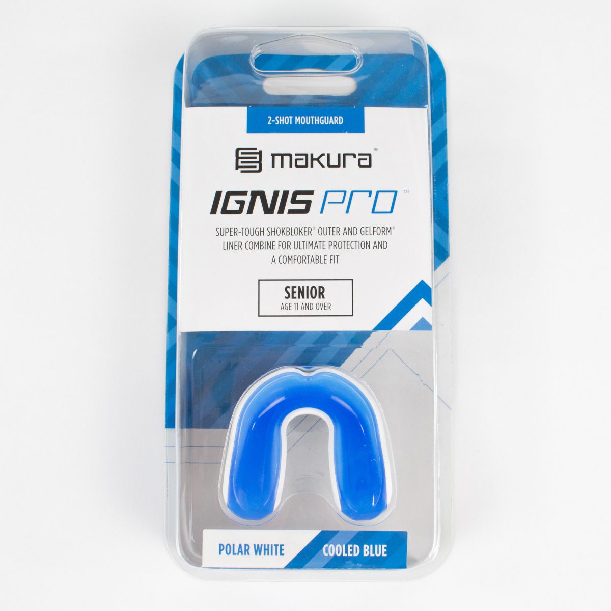 Makura Zahnschutz Ignes Pro Polar White / Cooled Blue