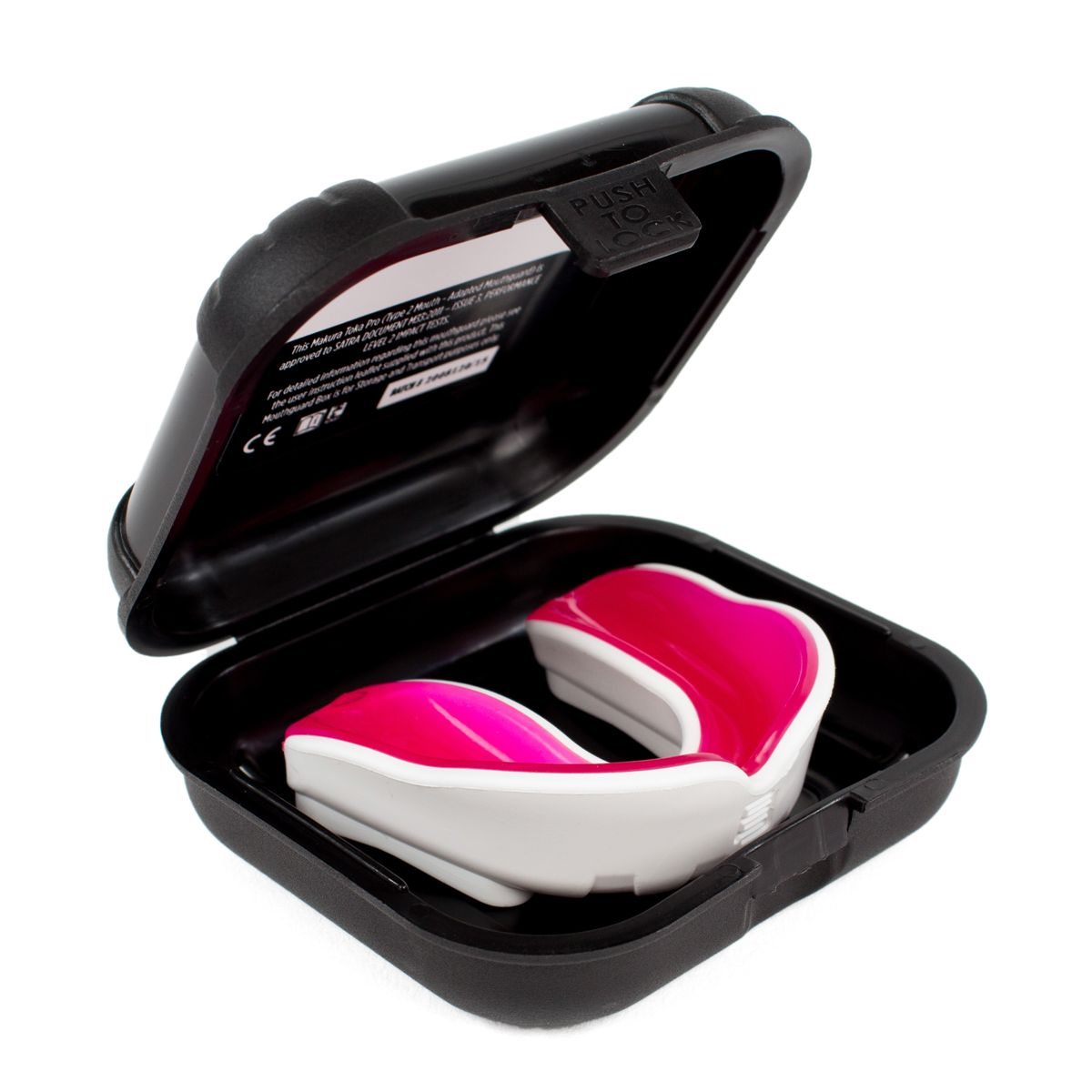 Makura Zahnschutz Ignes Pro Polar White / Electric Pink