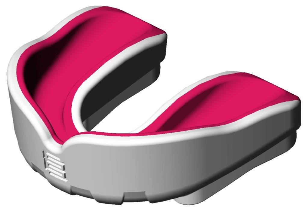 Makura Zahnschutz Ignes Pro Polar White / Electric Pink