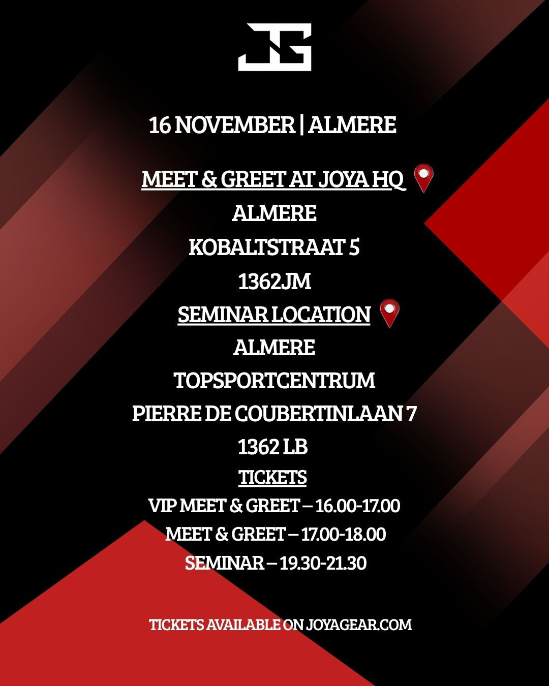 GSP Meet & Greet Ticket