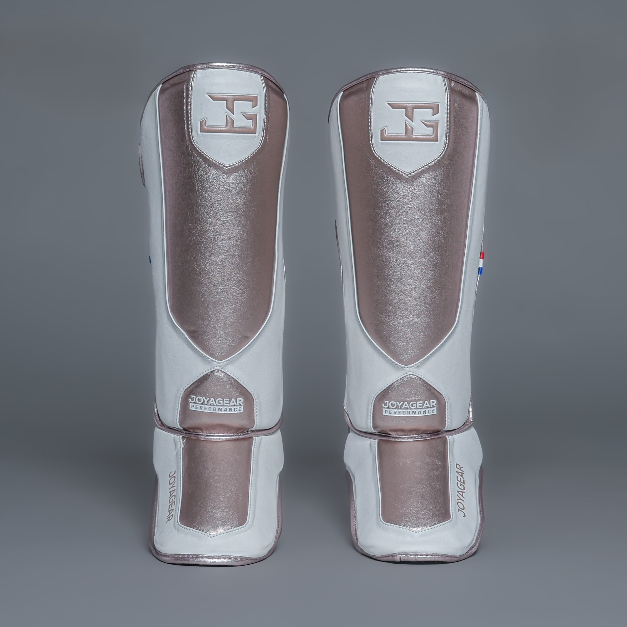 Joyagear Performance Schienbeinschoner Roségold/Weiß