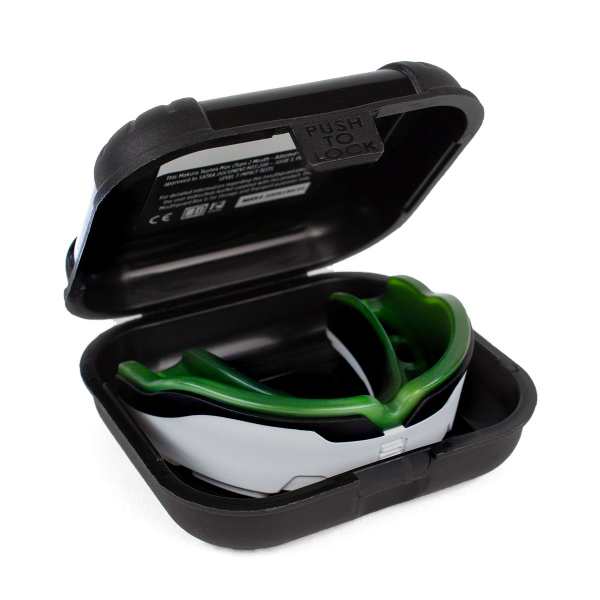 Makura Mundschutz Tephra Max Weiß / Schwarz / Grün