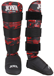 Joya Kinder Camo V2 Schienbeinschützer - Rot